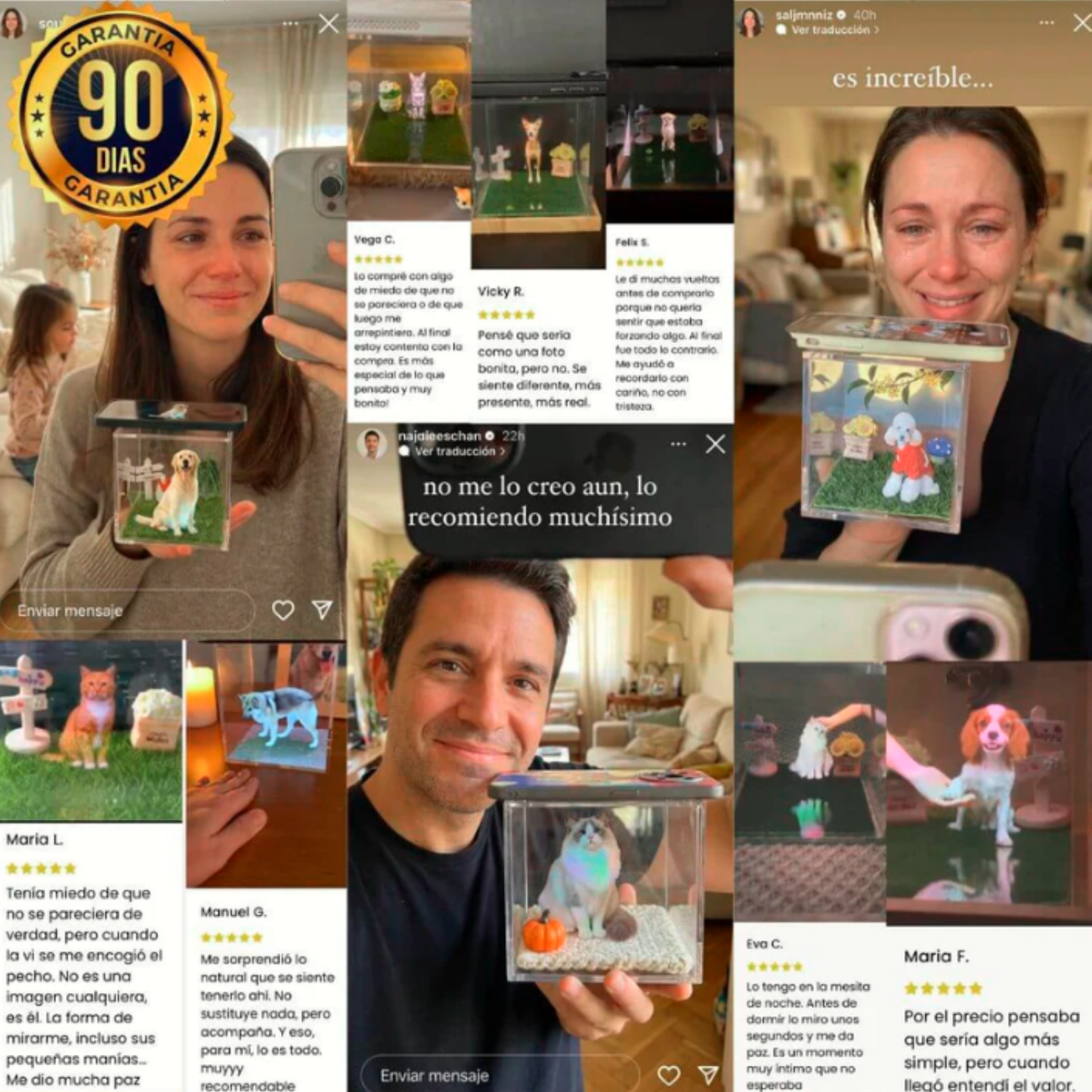 EchoPaw™ Holograma 3D Personalizado