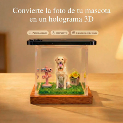 EchoPaw™ Holograma 3D Personalizado